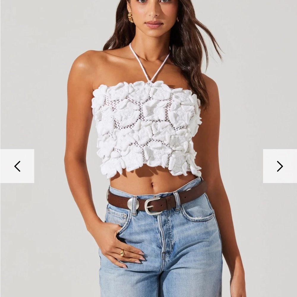 ASTR The Label Primula Halter Top